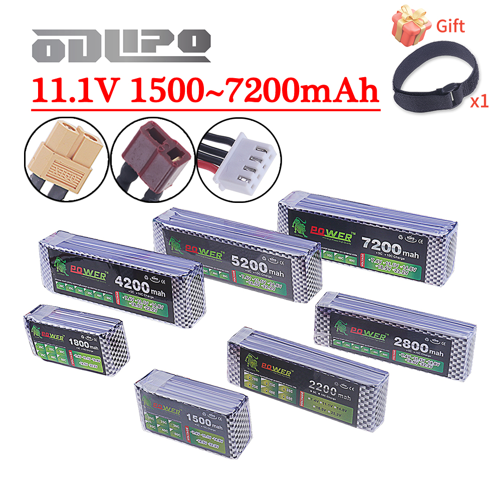 Rc Hobby Usa - 3S 11.1V Lipo Battery Deans T