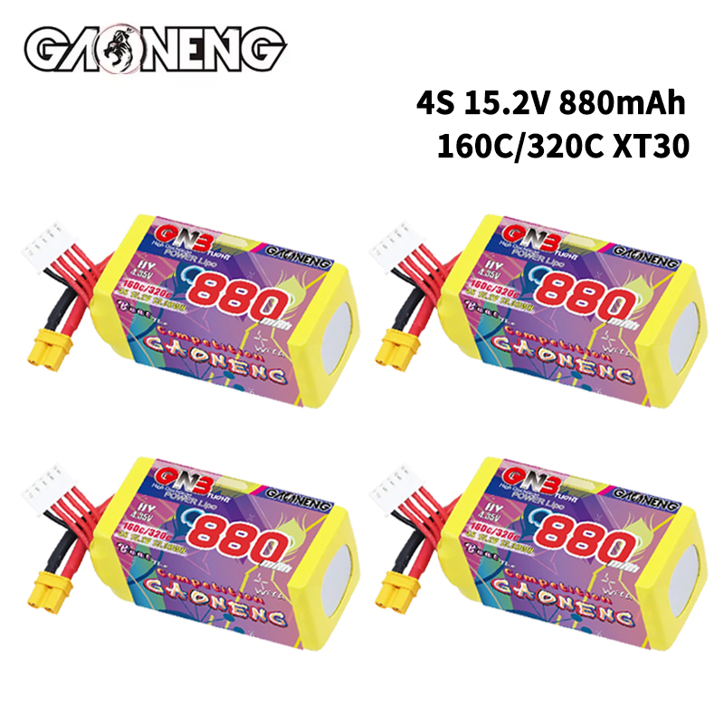 Lipo Battery 4S - GNB 4S 880mAh 15.2V 160C/320C HV