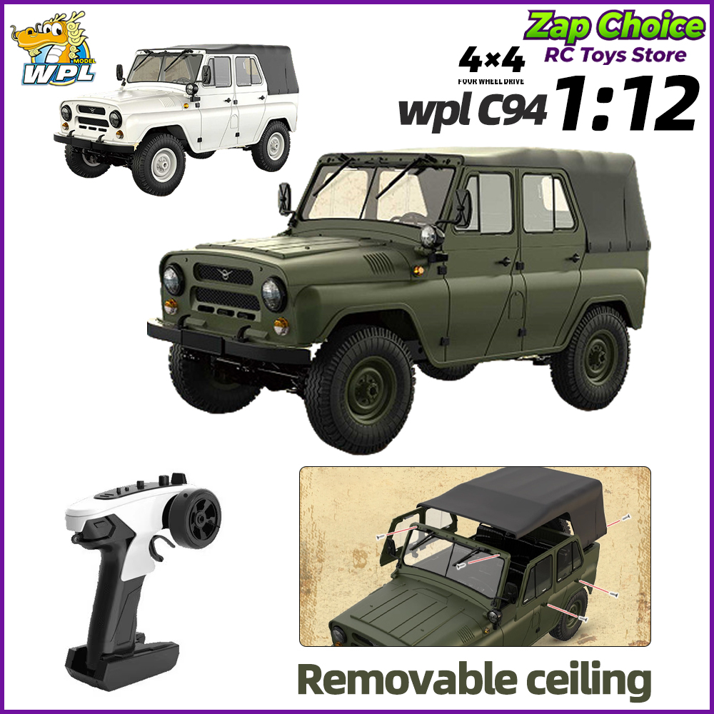 Rc Hobby World - WPL C94 1/12 Scale 4WD Electric