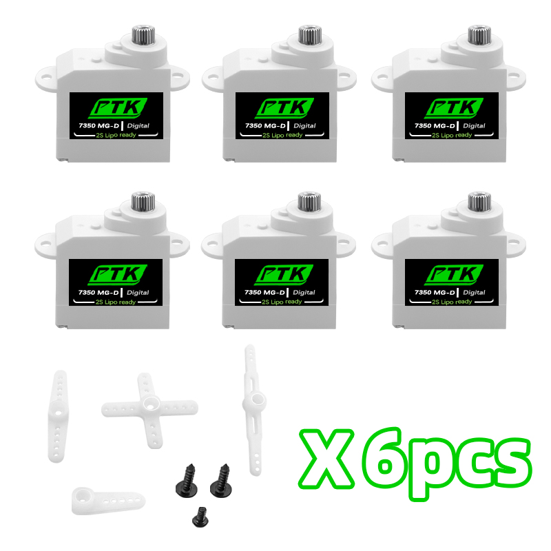 Rc Hobby Shops - PTK 7350 MG-D 5.5g Digital Servo