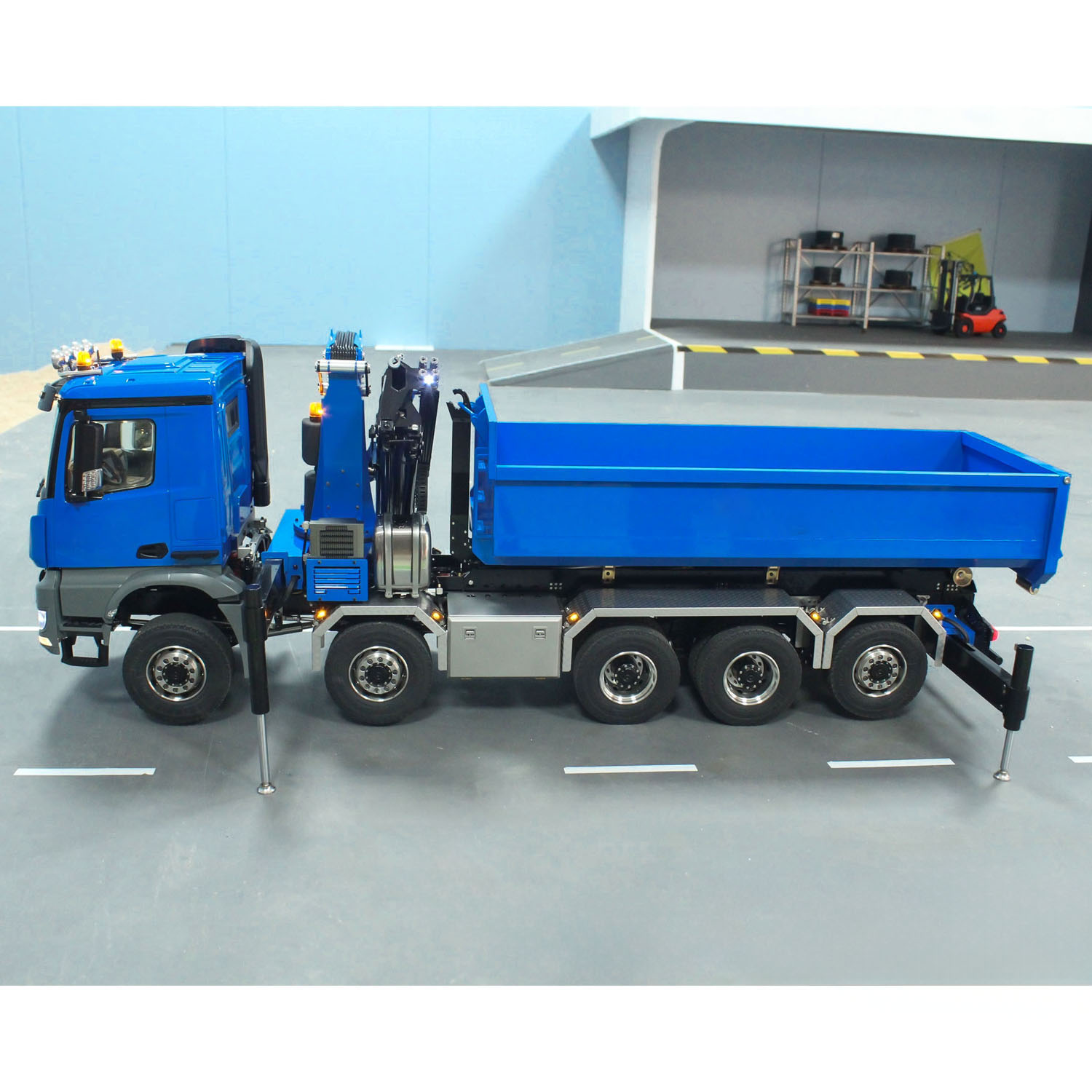 10x10 RC 1/14 Hydraulic Metal  – Rc Hobby Dump Truck recenzja i cena
