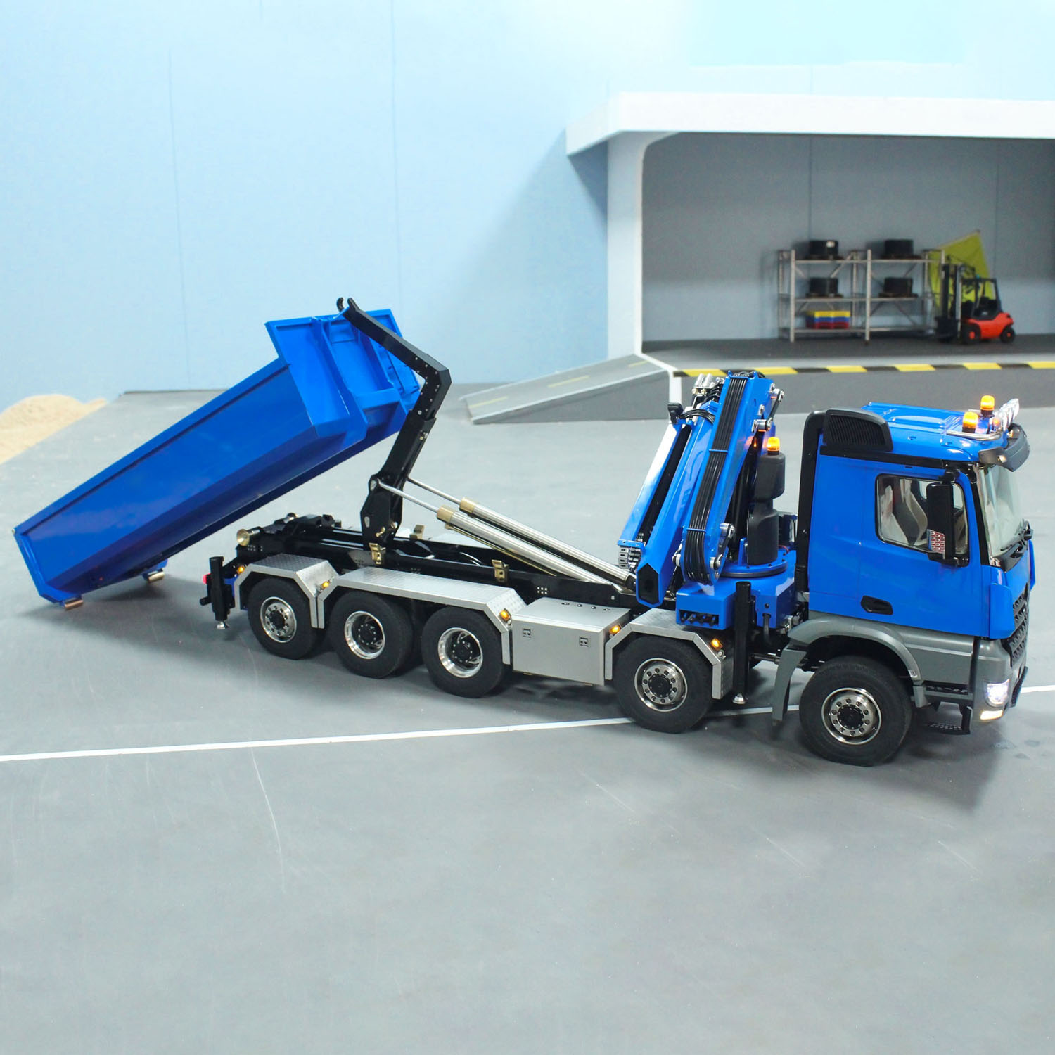 10x10 RC 1/14 Hydraulic Metal  – Rc Hobby Dump Truck recenzja i cena