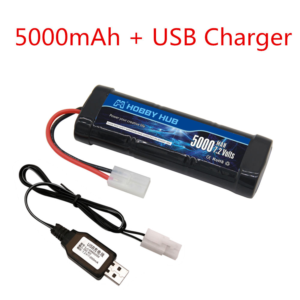 7.2V 5000mAh Ni-MH Battery Pac – Rc Hobby Usa recenzja i cena