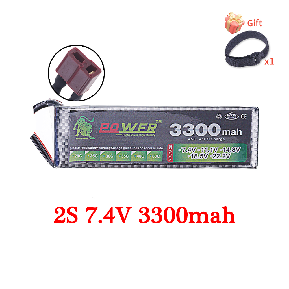 60C Lipo Battery 3300mAh 7.4V  – Lipo Battery 4S recenzja i cena