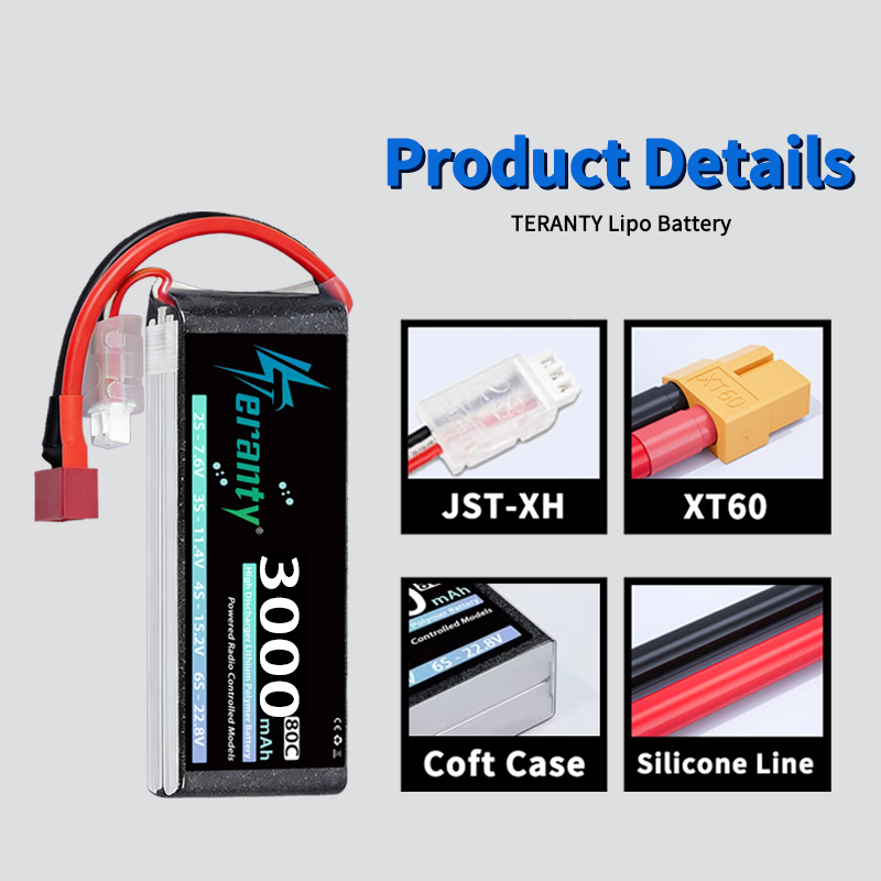 TERANTY 2S 3000mAh Lipo Batter – Rc Hobby Usa recenzja i cena