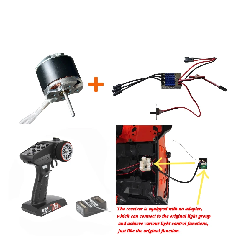 Power Combo 2322 2600KV Brushl – Rc Hobby Store recenzja i cena