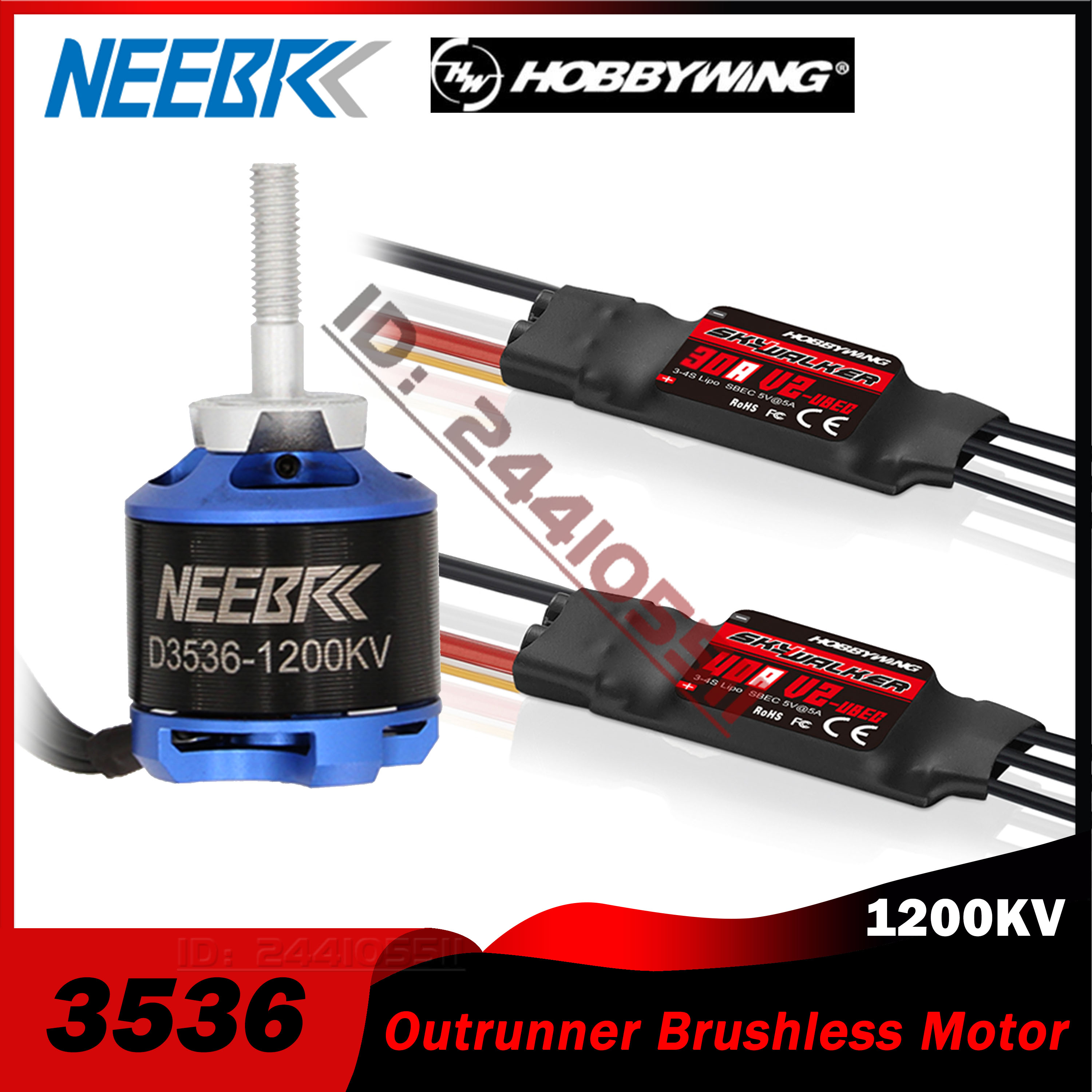 RC Fixed Wing D3536 1200KV Air – Rc Plane Hobby Zone recenzja i cena