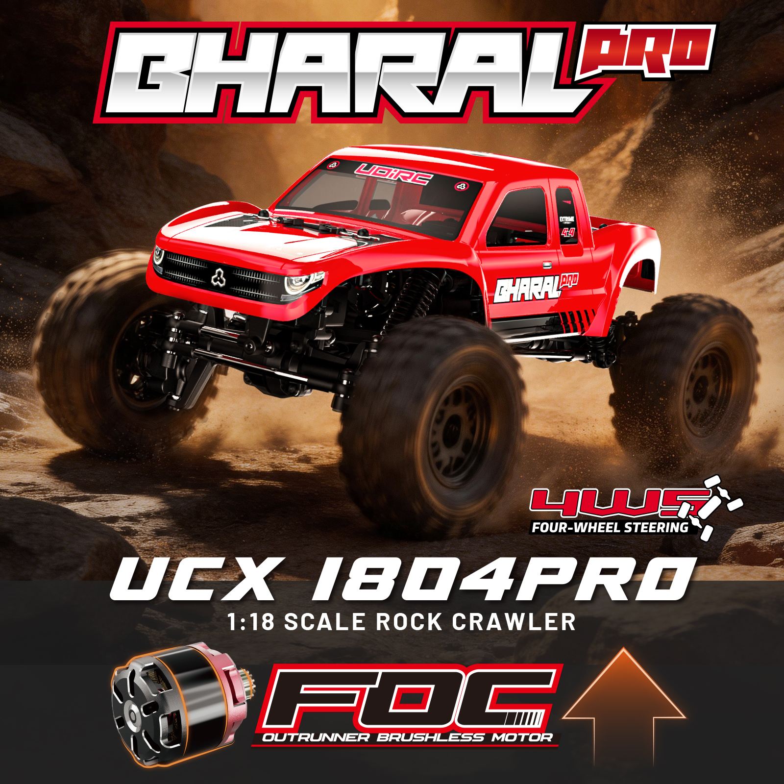 UDIRC UCX1804PRO 1:18 Scale RC – Rc Hobby Dump Truck recenzja i cena