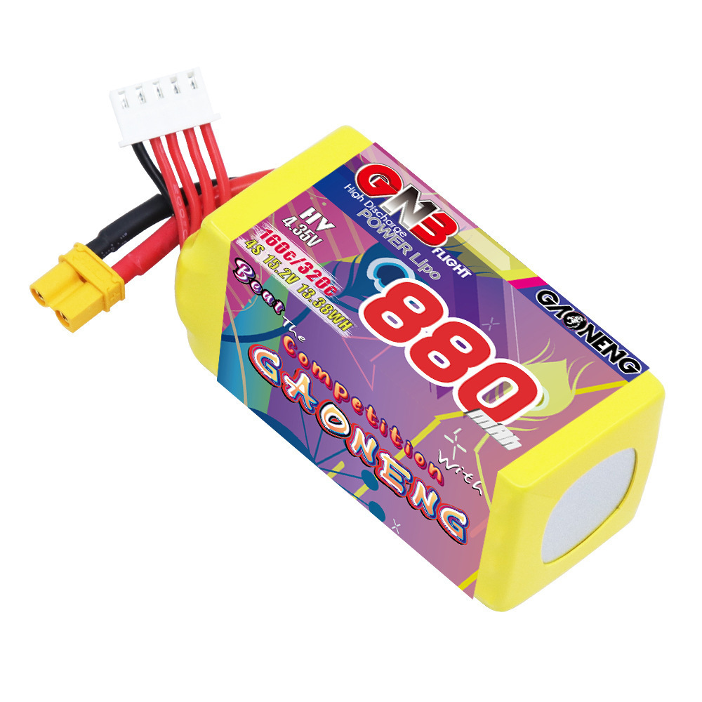 GNB 4S 880mAh 15.2V 160C/320C  – Lipo Battery 4S recenzja i cena