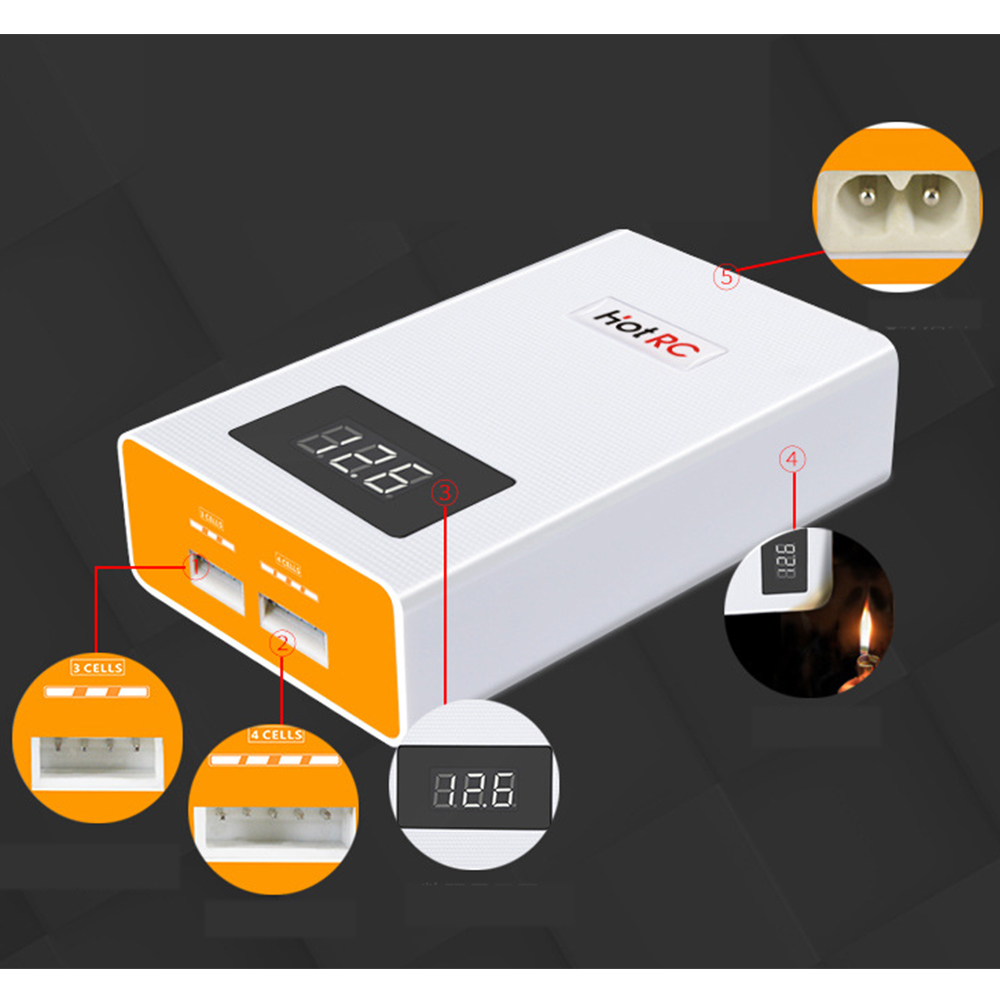 Hotrc A400 Digital 3S 4S 3000m – Lipo Battery 4S recenzja i cena