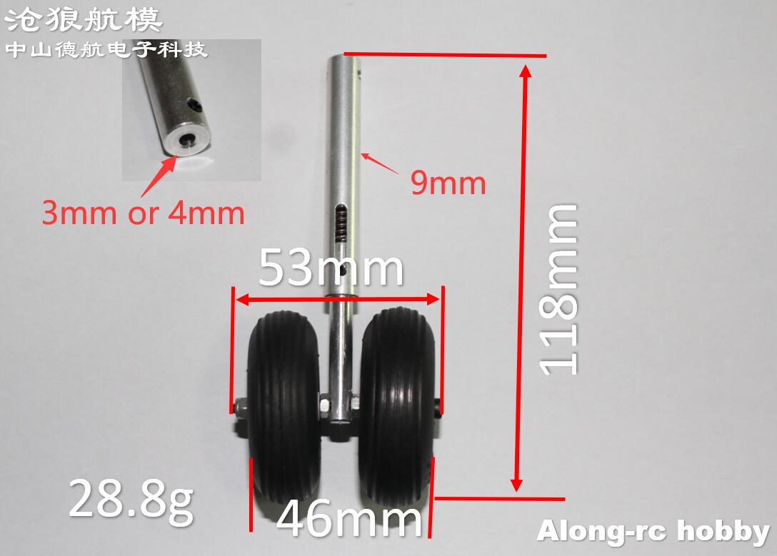 118mm Two PU Wheels Lightweigh – Rc Hobby Land recenzja i cena