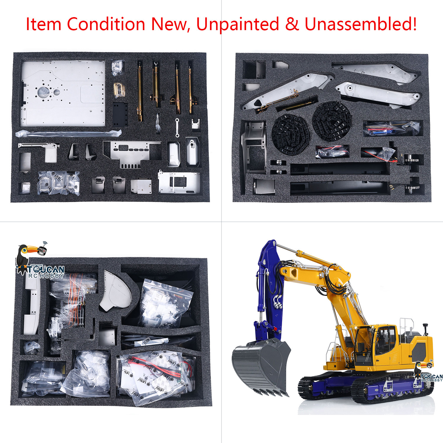 LESU 1/14 AOUE 945 3 Arms RC H – Rc Hobby Light recenzja i cena