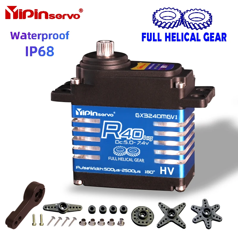 Waterproof IP68 RC Servo 40kg  – Rc Hobby Shops recenzja i cena