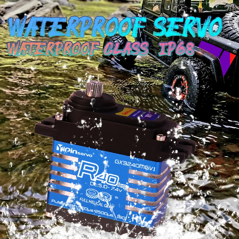 Waterproof IP68 RC Servo 40kg  – Rc Hobby Shops recenzja i cena