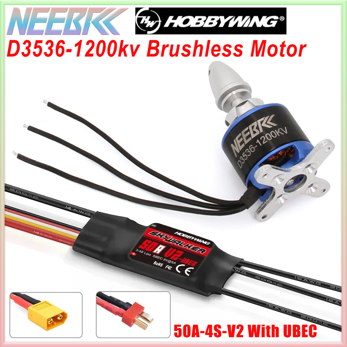 3536 1200KV Brushless Motor 2- – Rc Plane Hobby Zone recenzja i cena