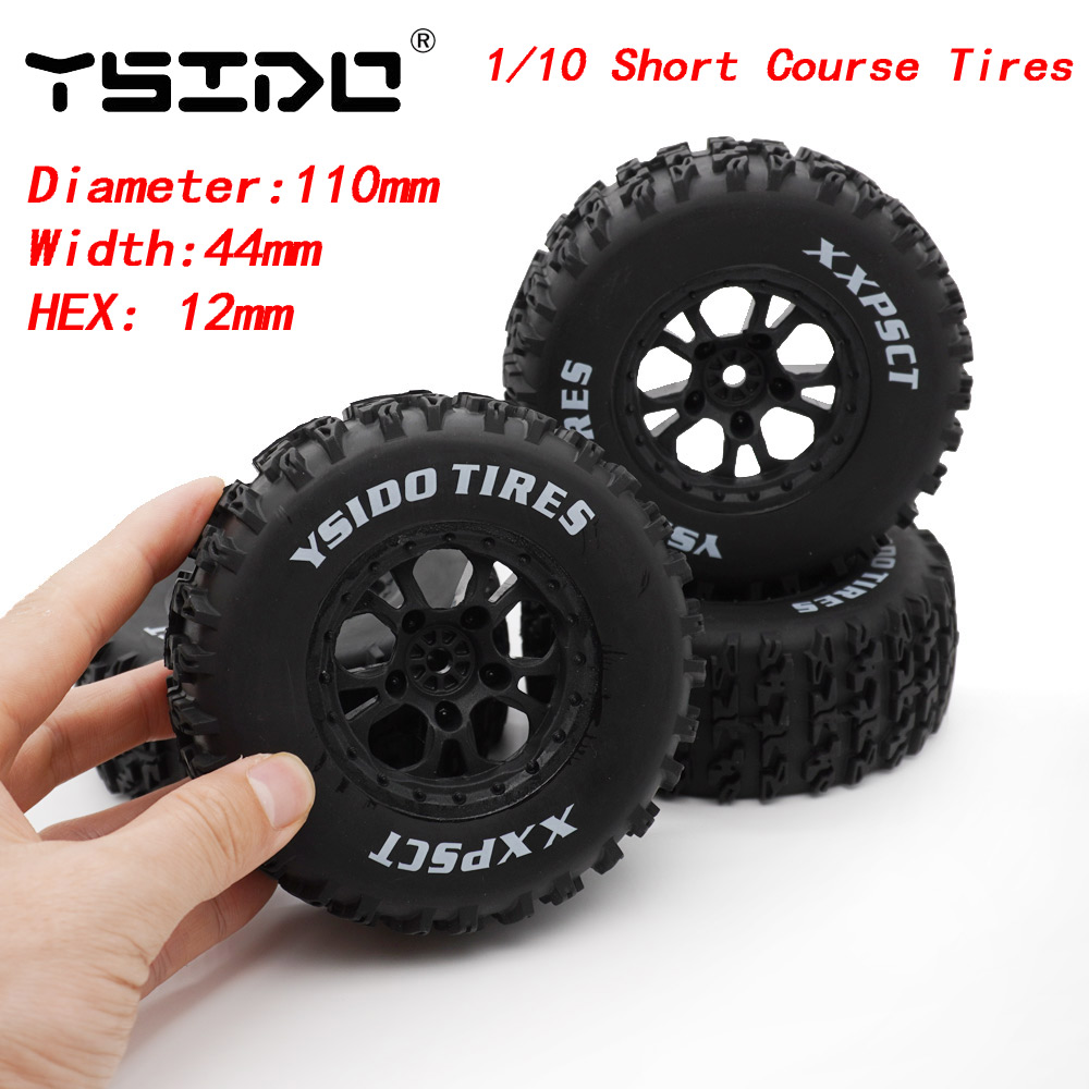 YSIDO 4pcs 110mm 1/10 Short Co – Rc Hobby Store recenzja i cena