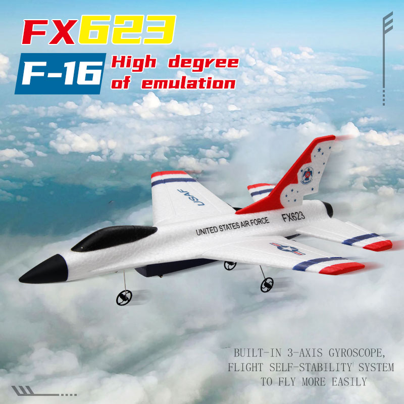 New Fx623/F16 RC Airplane Two  – Rc Glider Foam Wing recenzja i cena