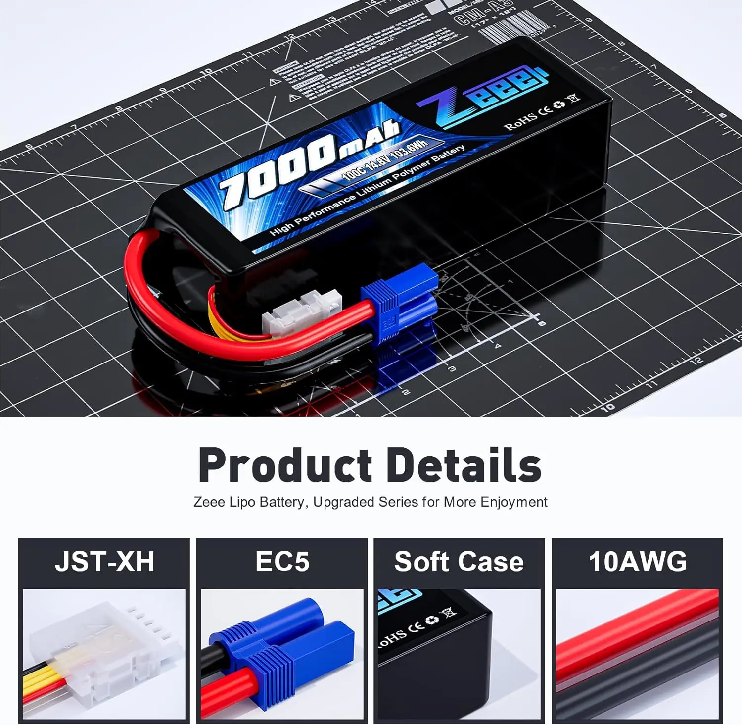 Zeee 4S 7000mAh FPV Drone Lipo – Rc Hobby Land recenzja i cena