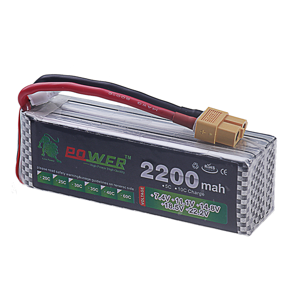 14.8V 2200mah Li-polyme Batter – Lipo Battery 4S recenzja i cena
