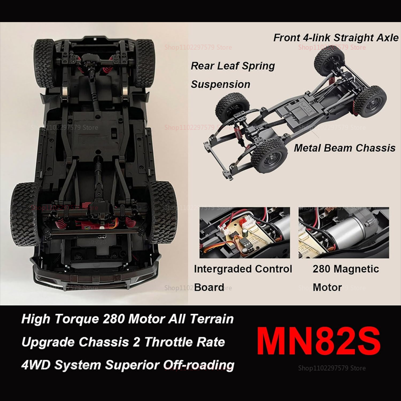 MN82 MN82S RC Crawler Truck 1/ – Rc Hobby Light recenzja i cena