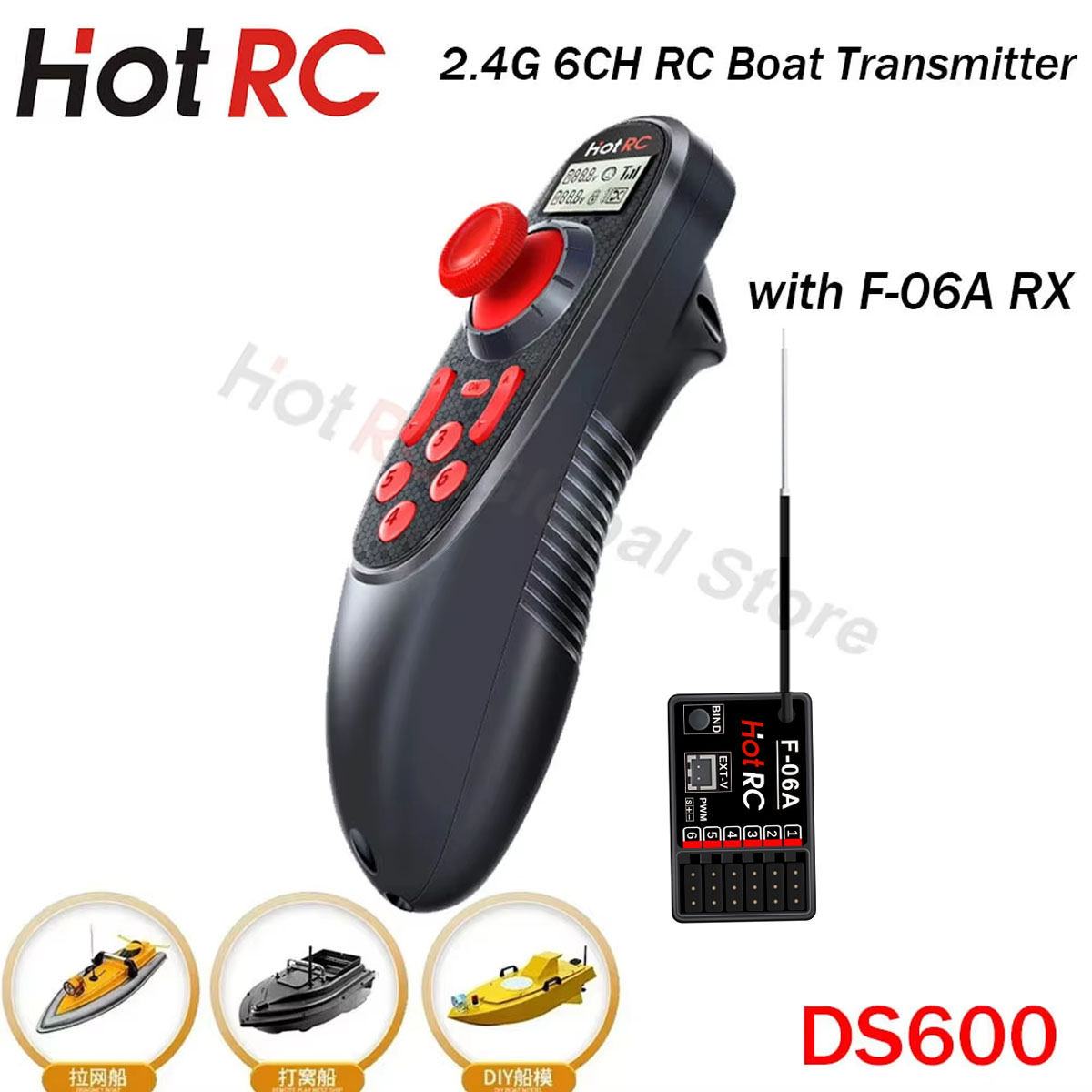 HOTRC DS600 6CH 6 Channel 2.4G – Rc Hobby Shops recenzja i cena
