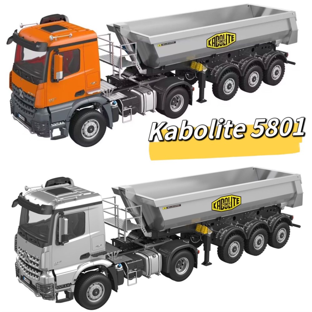 RTR Kabolite 1/14 5801 RC Trac – Rc Hobby Dump Truck recenzja i cena