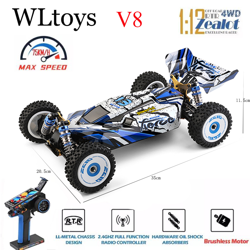 WLtoys 124017 124007 75KM/H  R – Rc Hobby World recenzja i cena