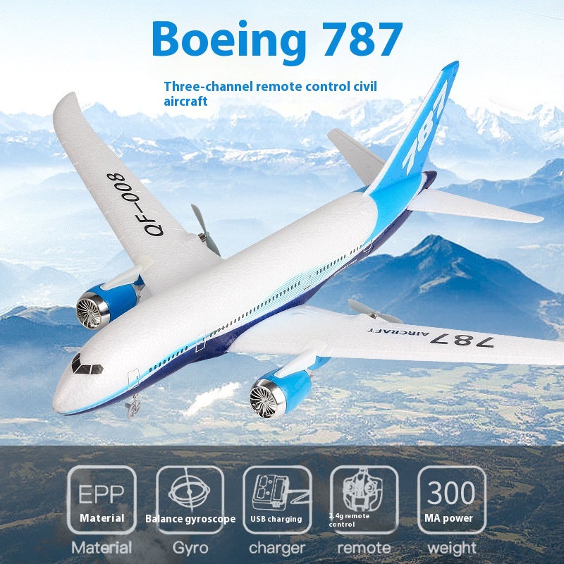 Qf008 RC Plane 787 Three Chann – Rc Glider Foam Wing recenzja i cena