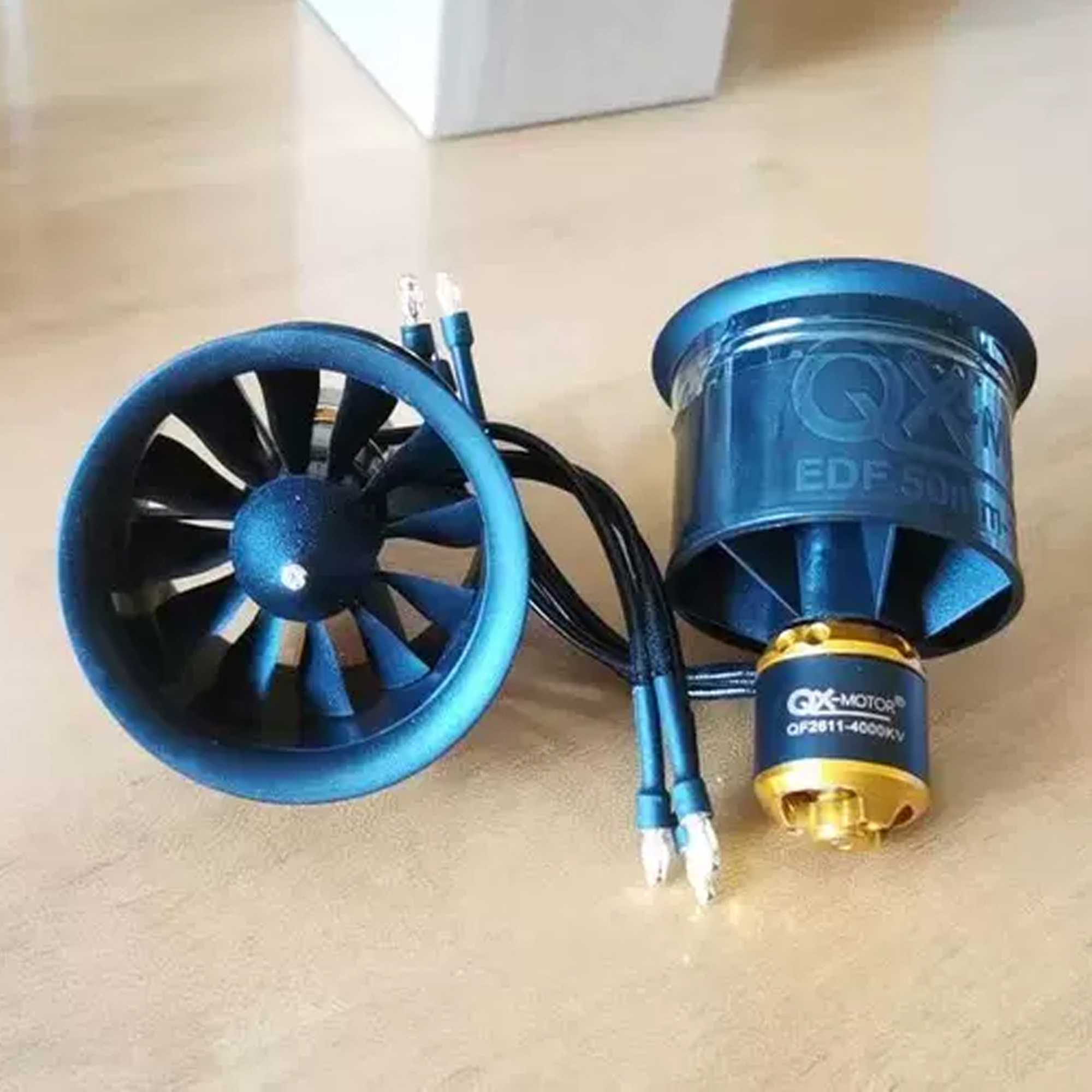 QX-MOTOR EDF 50mm QF2611 3S-4S – Lipo Battery 4S recenzja i cena