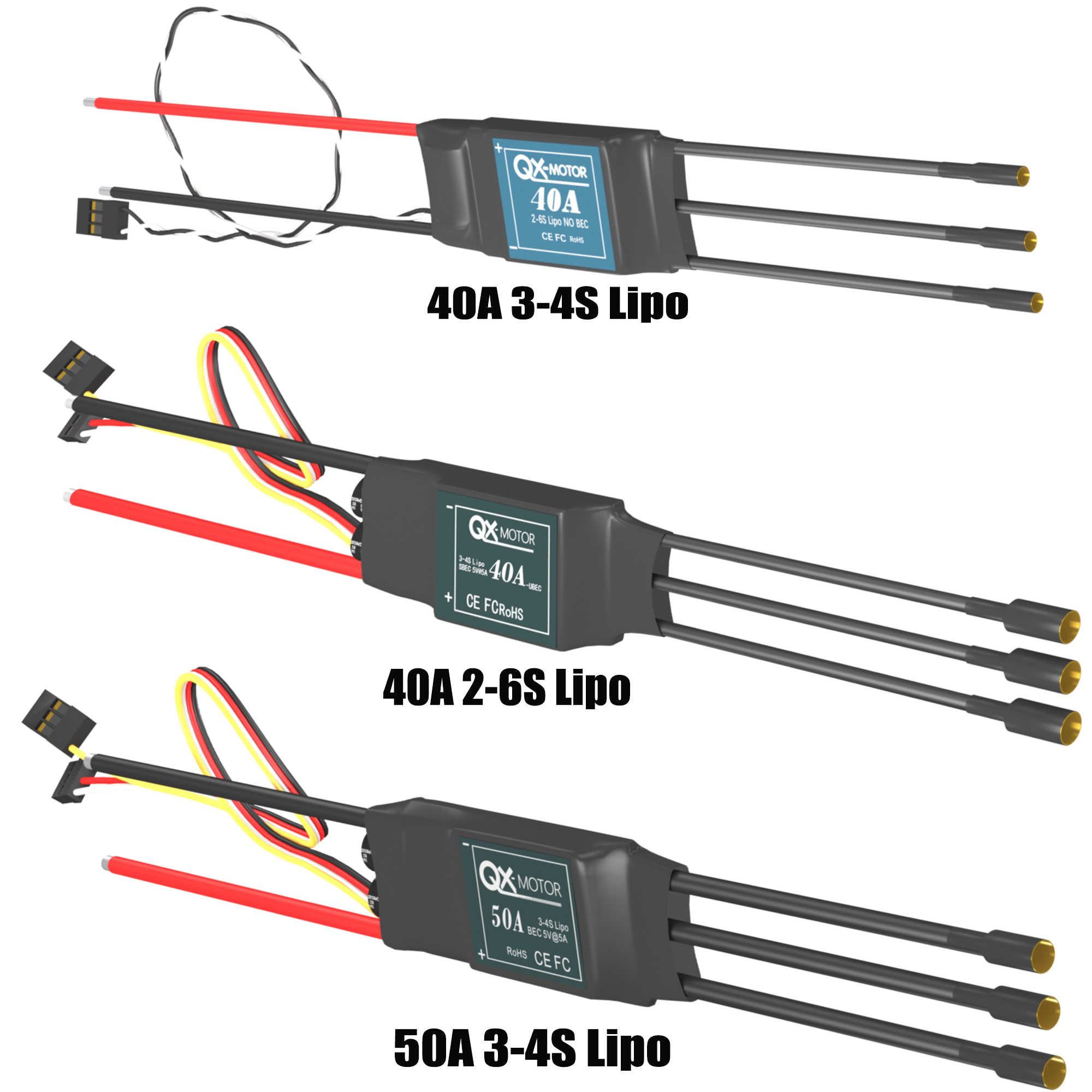 QX-MOTOR EDF 50mm QF2611 3S-4S – Lipo Battery 4S recenzja i cena