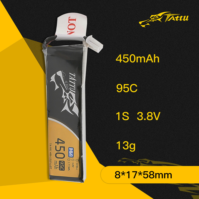 3Pcs NEW TATTU 450/500/550mAh  – Lipo Battery 4S recenzja i cena