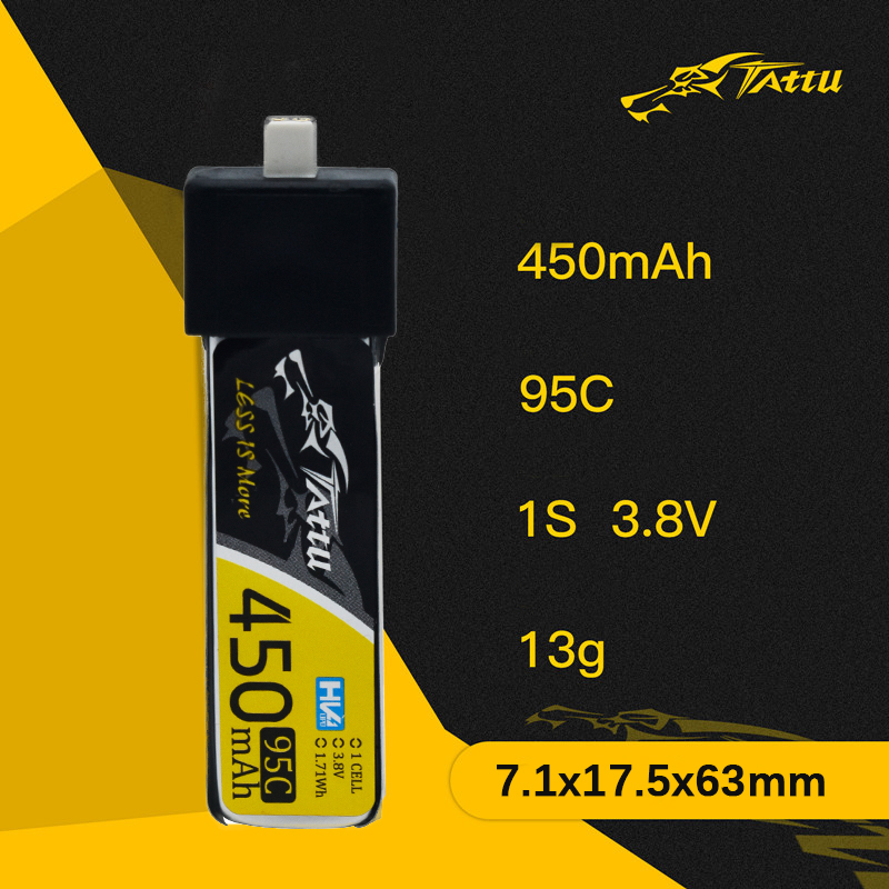 3Pcs NEW TATTU 450/500/550mAh  – Lipo Battery 4S recenzja i cena