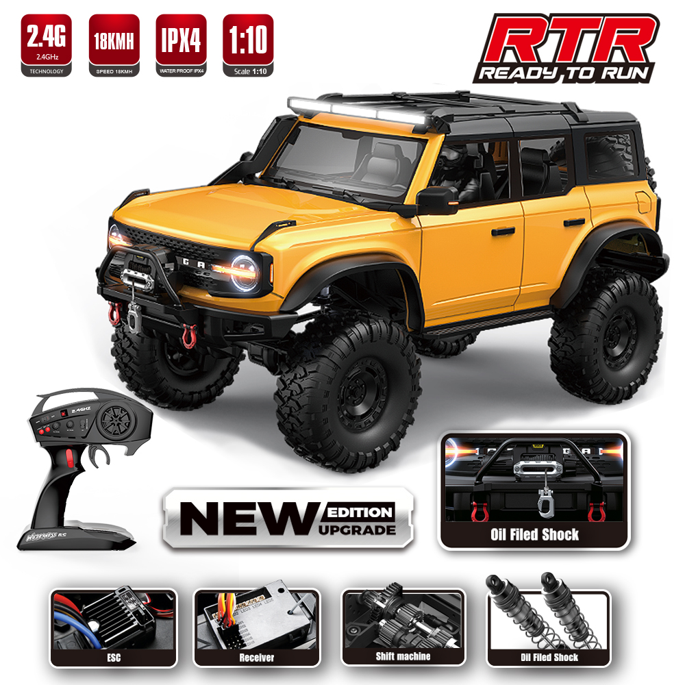 1/10 RC Car 4WD RTR HB R1001 H – Rc Hobby Dump Truck recenzja i cena