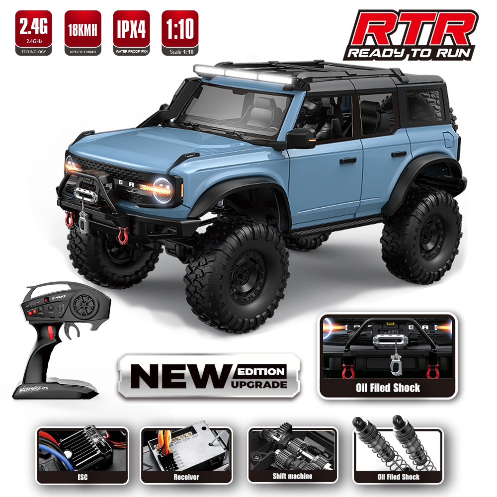 1/10 RC Car 4WD RTR HB R1001 H – Rc Hobby Dump Truck recenzja i cena