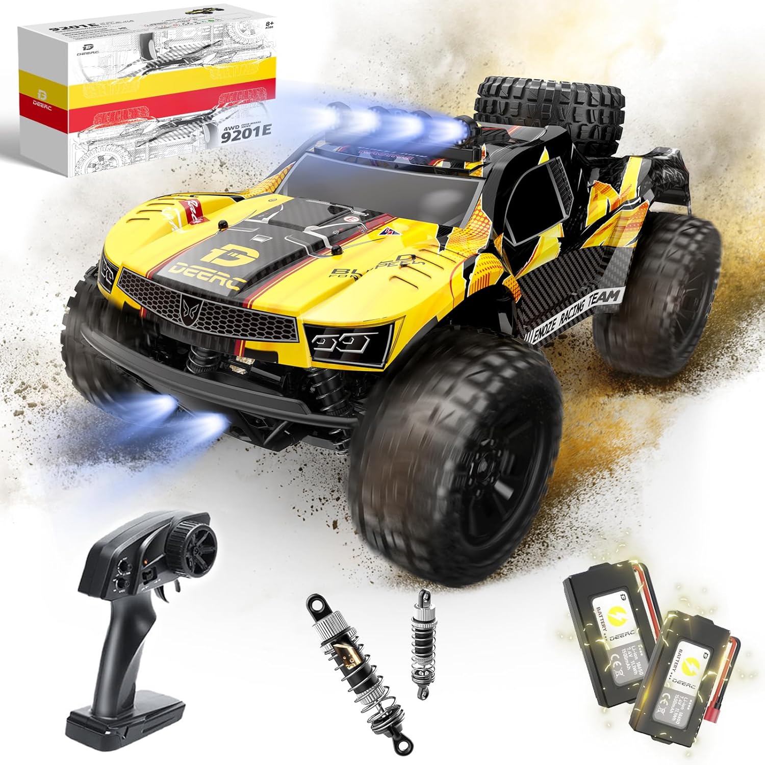 DEERC 9201E 1:10 Large Remote  – Rc Hobby Light recenzja i cena