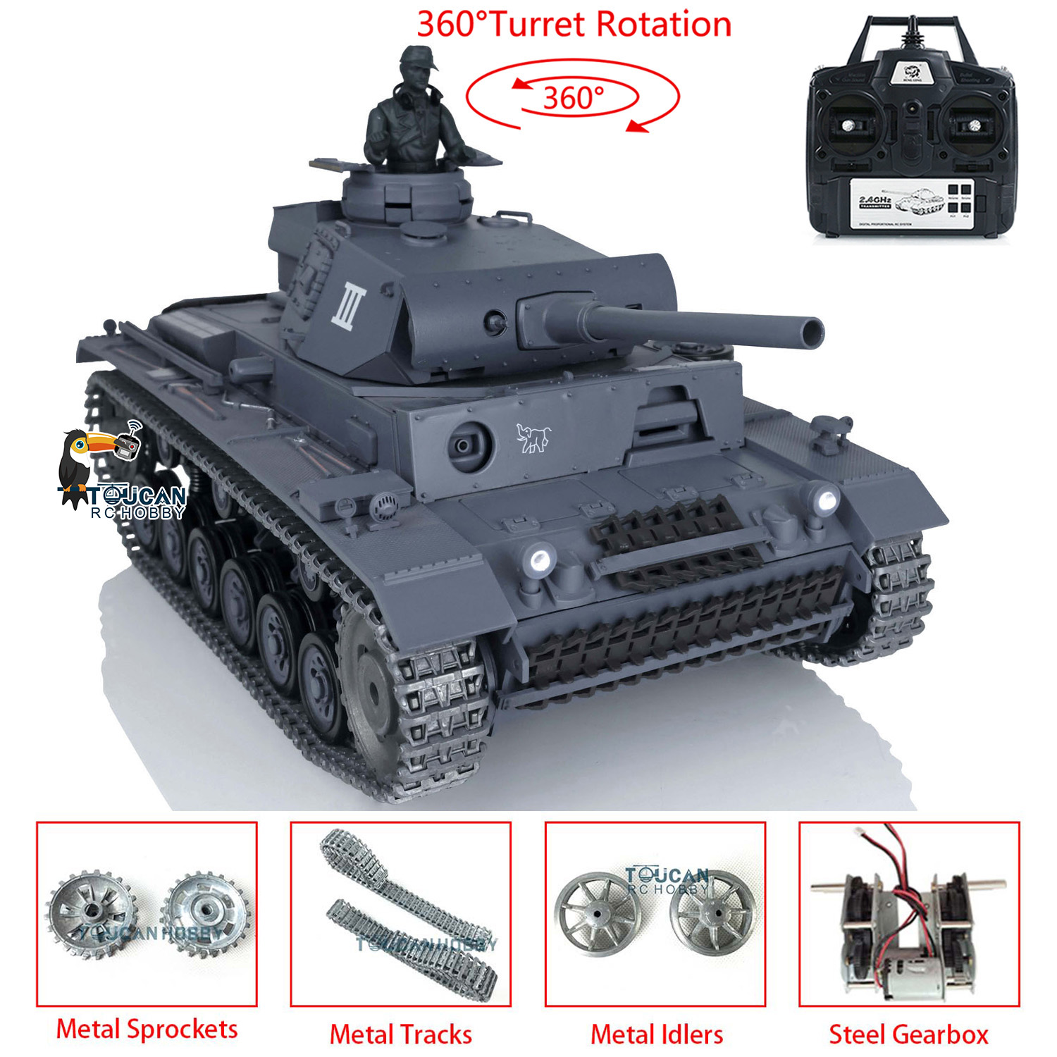 US Sale Henglong 1/16 7.0 Upgr – Rc Hobby Land recenzja i cena