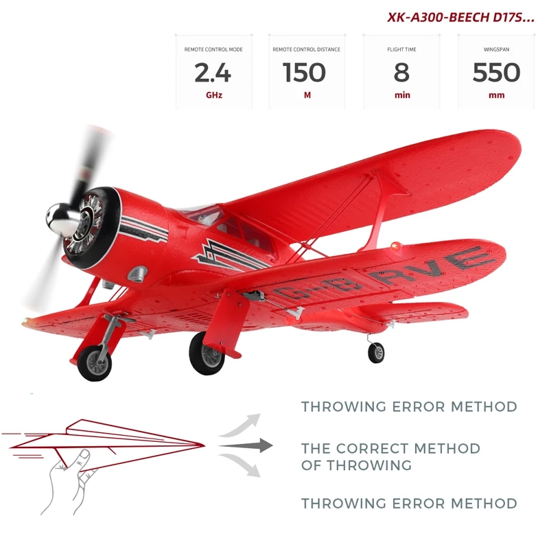 Wltoys XK A300 Rc Plane 2.4G B – Rc Glider Foam Wing recenzja i cena