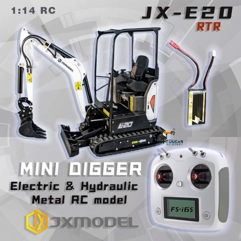 RTR JX E20 RC Mini Excavator 1 – Rc Hobby Light recenzja i cena